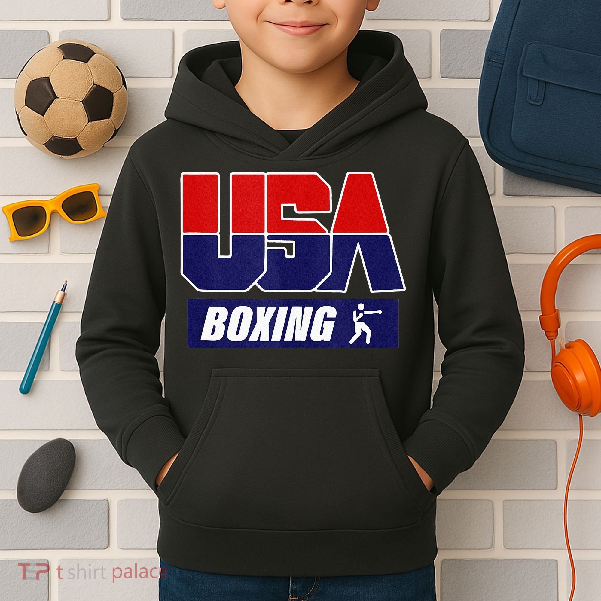 Boxing USA Kids Hoodie