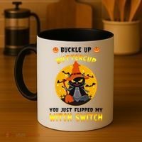Buckle Up Buttercup You Just Flipped My Switch Coffee Mug thumb 4