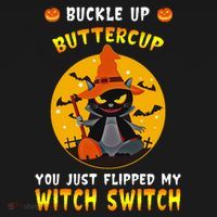 Buckle Up Buttercup You Just Flipped My Switch Women's Hoodie thumb 2
