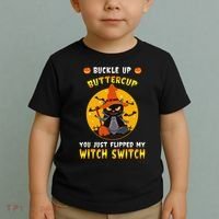 Buckle Up Buttercup You Just Flipped My Switch Toddler T-Shirt thumb 2