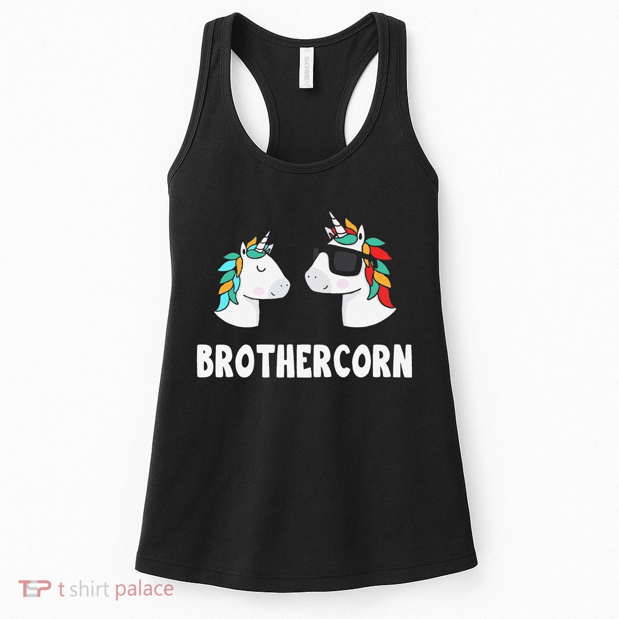 Brothercorn Unicorn Brother And Baby Fathers Day Birthday Women's Tank Top