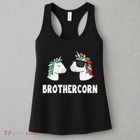 Brothercorn Unicorn Brother And Baby Fathers Day Birthday Women's Tank Top thumb 3