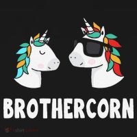 Brothercorn Unicorn Brother And Baby Fathers Day Birthday Women's Tank Top thumb 5