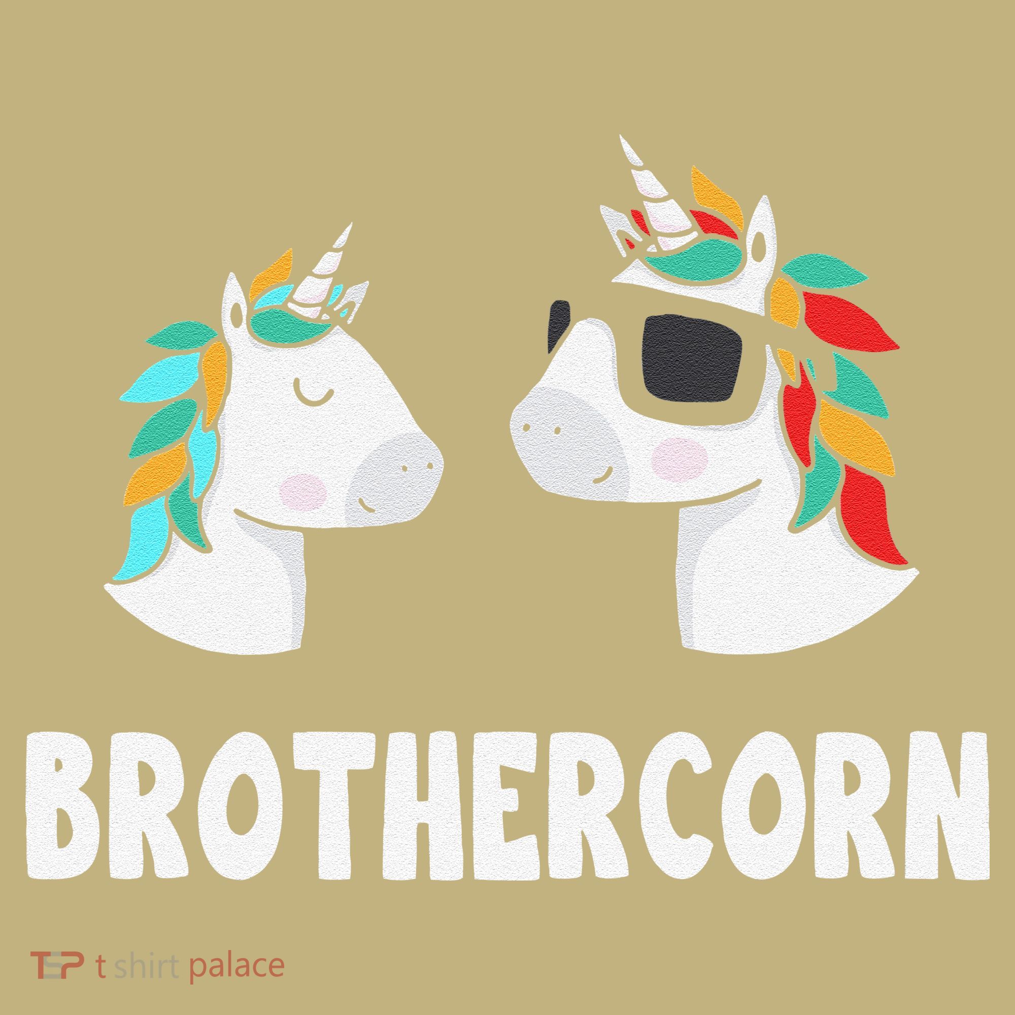 Brothercorn Unicorn Brother And Baby Fathers Day Birthday Mousepad