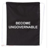 Become Ungovernable Drawstring Bag thumb 0