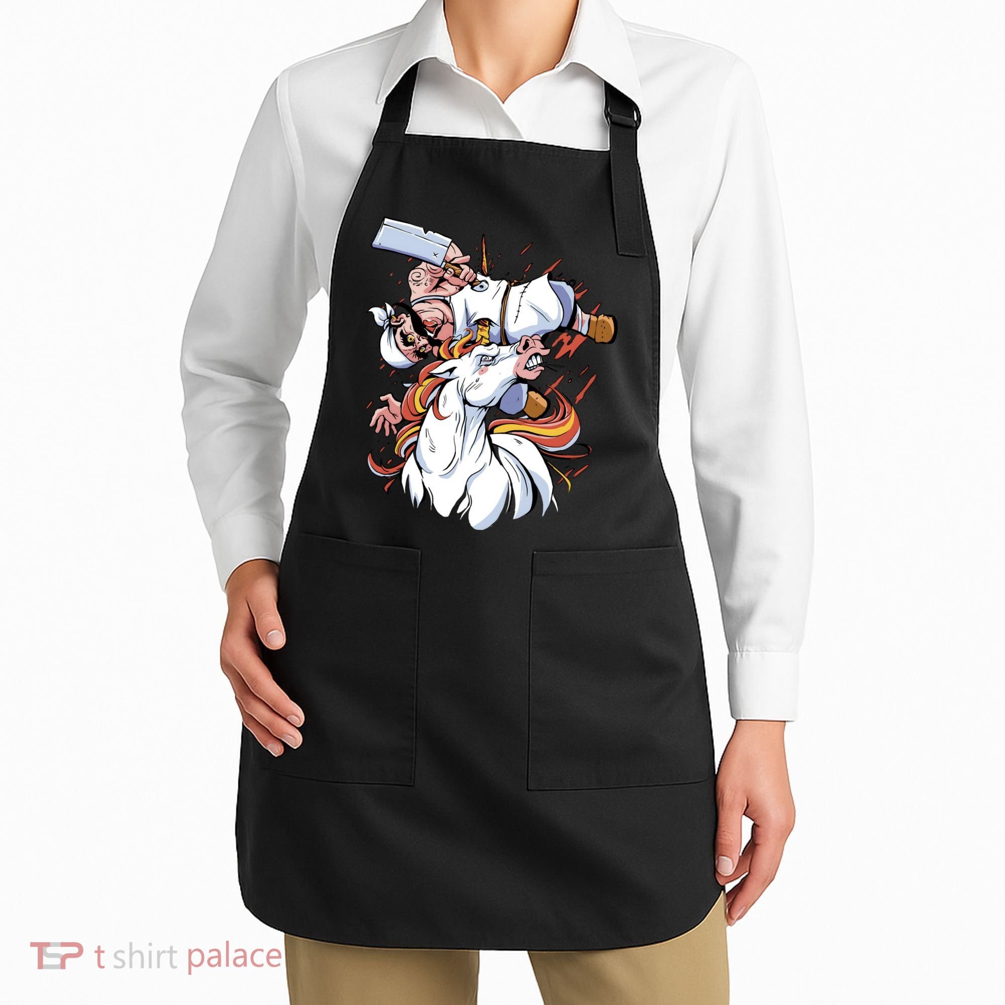 Butcher Unicorn Apron