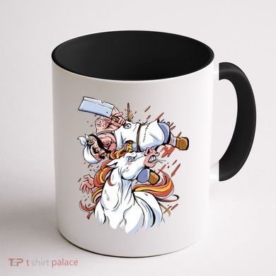 Butcher Unicorn Coffee Mug back