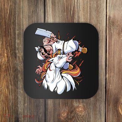 Butcher Unicorn Coaster