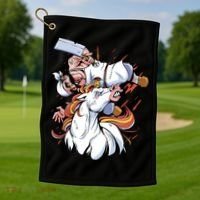 Butcher Unicorn Golf Towel thumb 1