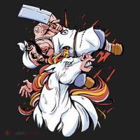 Butcher Unicorn Golf Towel thumb 3