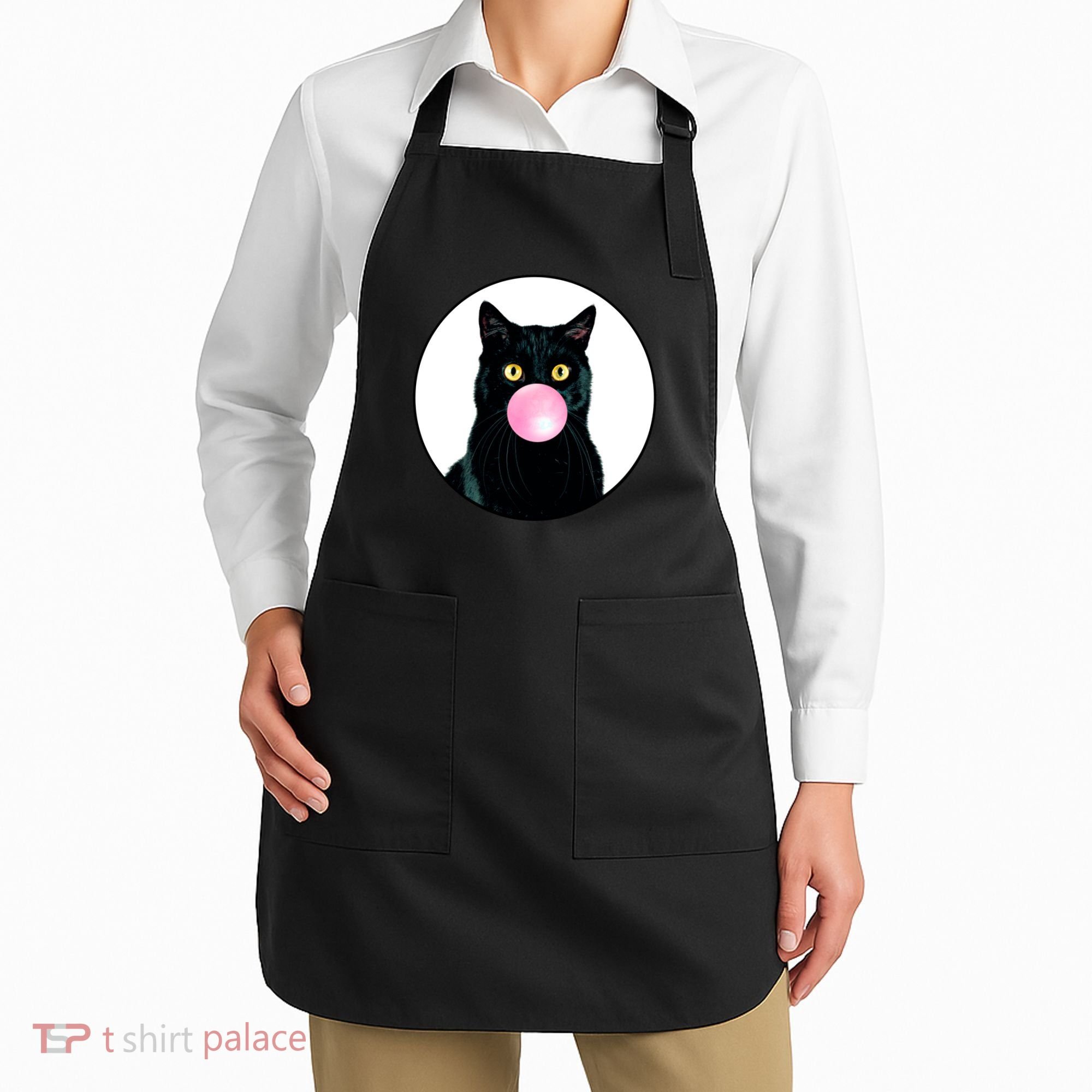 Bubble Cat Apron