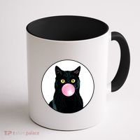 Bubble Cat Coffee Mug thumb 1