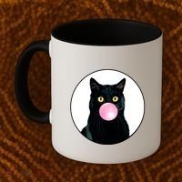 Bubble Cat Coffee Mug thumb 2