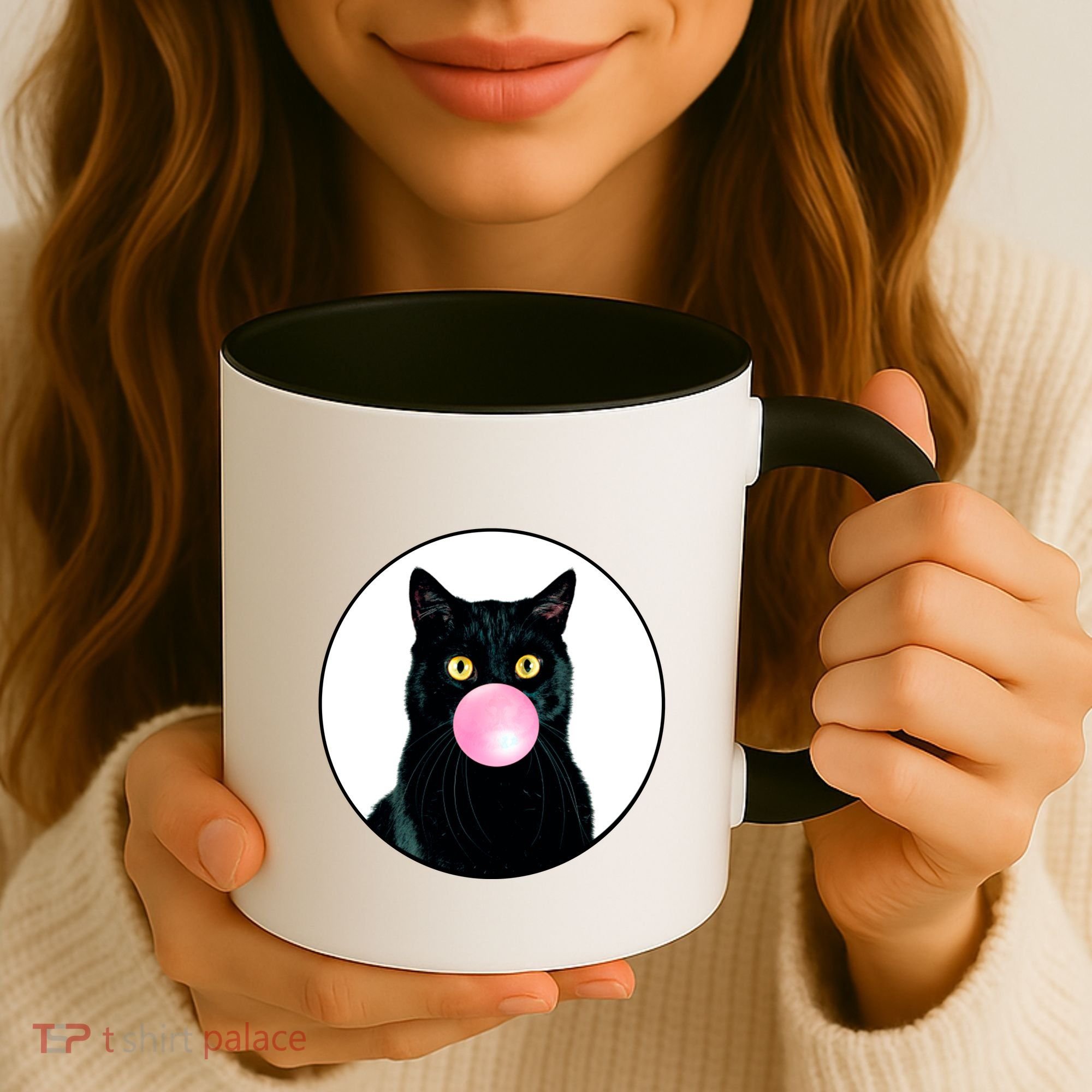 Bubble Cat Coffee Mug
