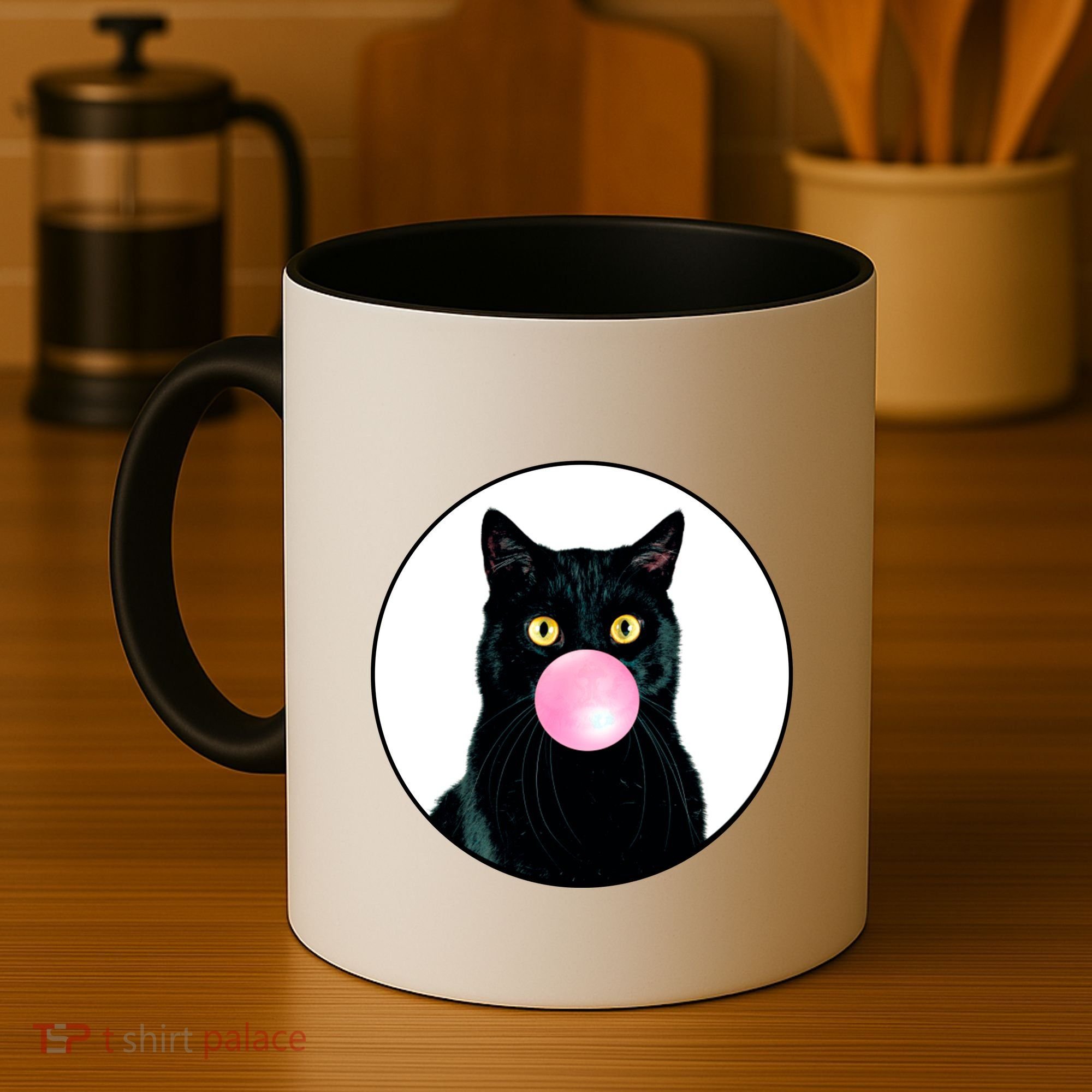 Bubble Cat Coffee Mug