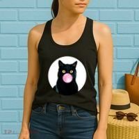 Bubble Cat Women's Tank Top thumb 2