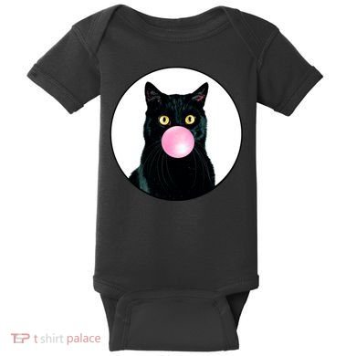Bubble Cat Baby Bodysuit
