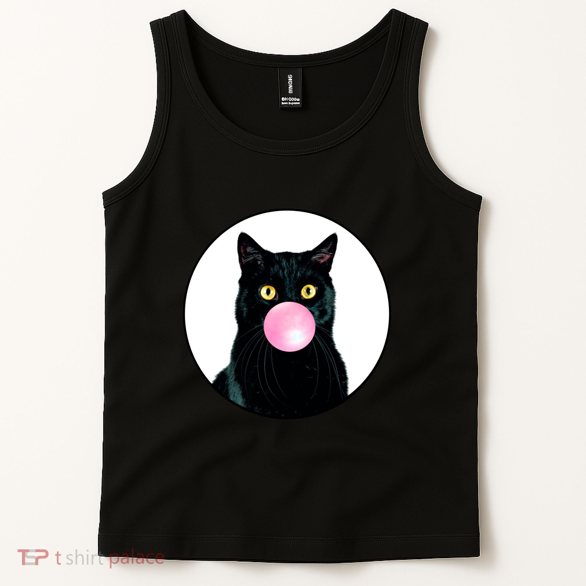 Bubble Cat Tank Top