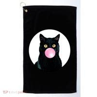 Bubble Cat Golf Towel thumb 0