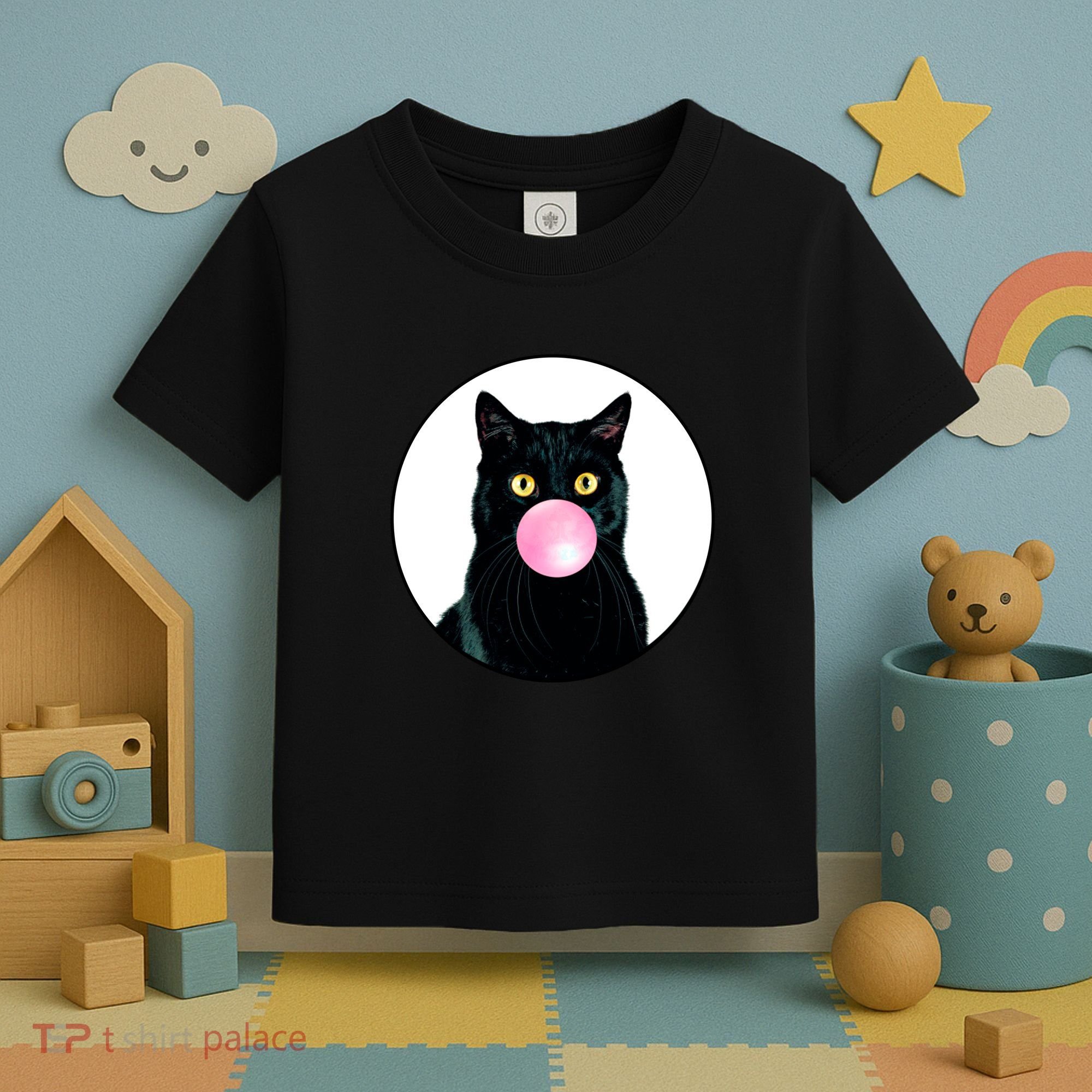 Bubble Cat Toddler T-Shirt