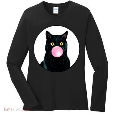 Bubble Cat Women's Long Sleeve Shirt