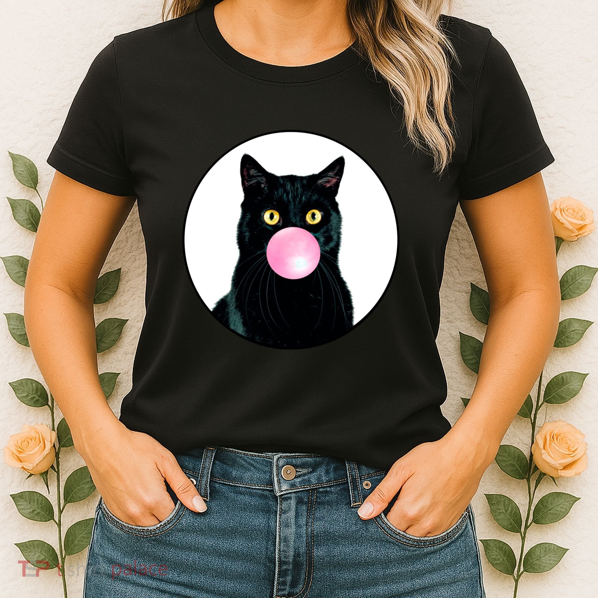 Bubble Cat Women's T-Shirt