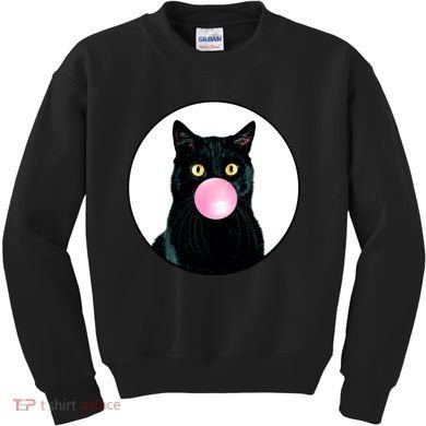 Bubble Cat Kids Sweatshirt