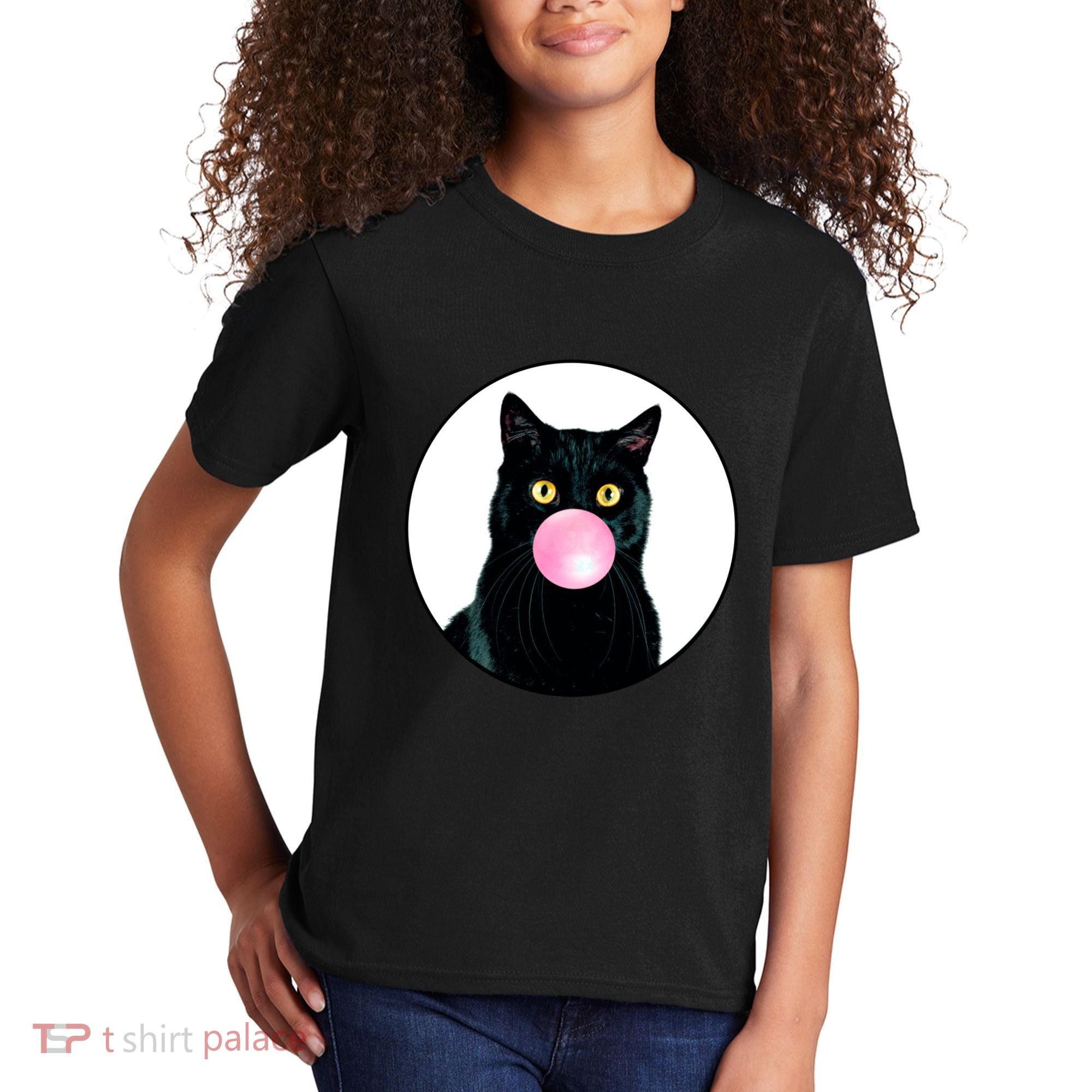 Bubble Cat Kids T-Shirt