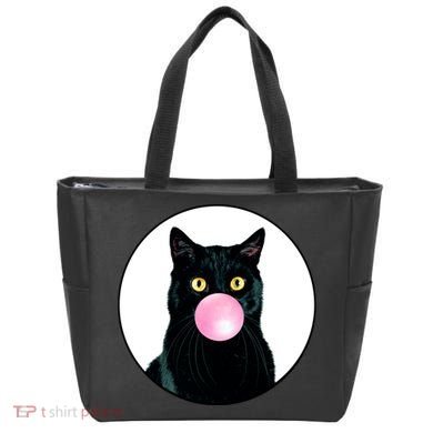 Bubble Cat Tote Bag