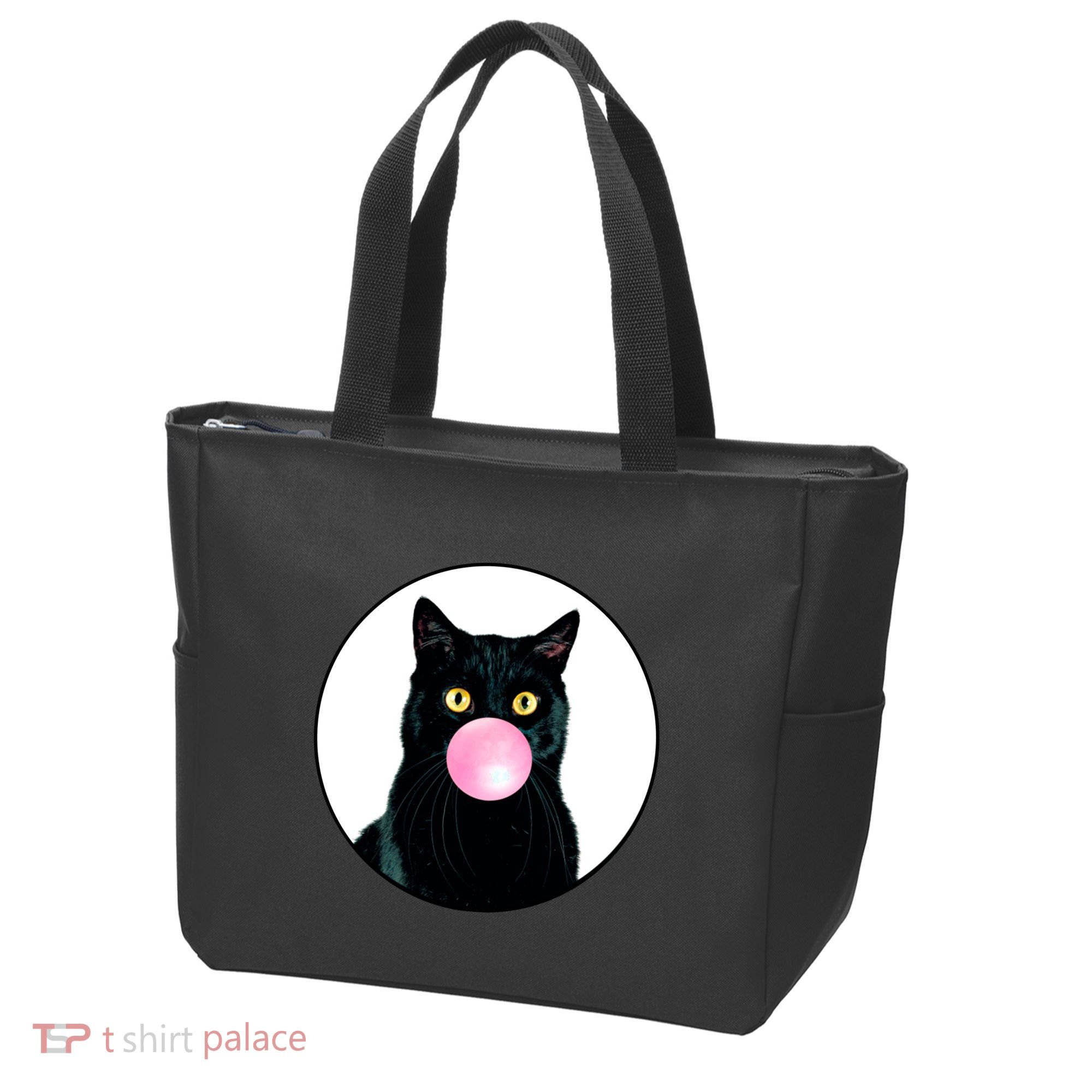 Bubble Cat Tote Bag