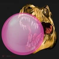 Bubble Gum T-Rex Doggie Tank thumb 4