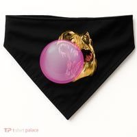 Bubble Gum T-Rex USA-Made Doggie Bandana thumb 0