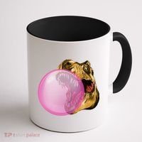 Bubble Gum T-Rex Coffee Mug thumb 1