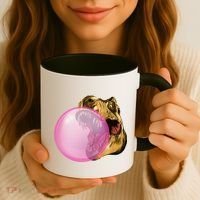 Bubble Gum T-Rex Coffee Mug thumb 3