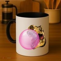 Bubble Gum T-Rex Coffee Mug thumb 4
