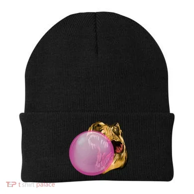 Bubble Gum T-Rex Beanie