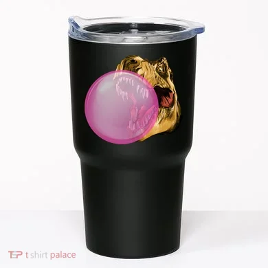 Bubble Gum T-Rex Tumbler