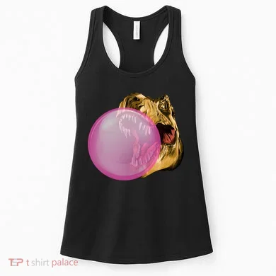 Bubble Gum T-Rex Women's Tank Top