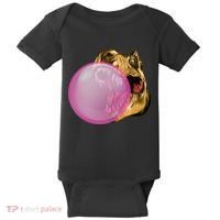Bubble Gum T-Rex Baby Bodysuit thumb 0