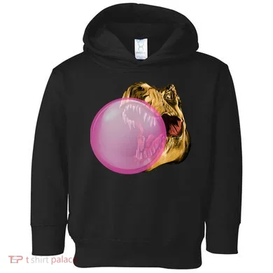 Bubble Gum T-Rex Toddler Hoodie