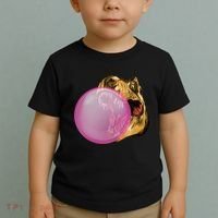 Bubble Gum T-Rex Toddler T-Shirt thumb 2