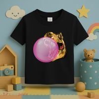 Bubble Gum T-Rex Toddler T-Shirt thumb 3