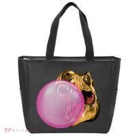 Bubble Gum T-Rex Tote Bag thumb 0
