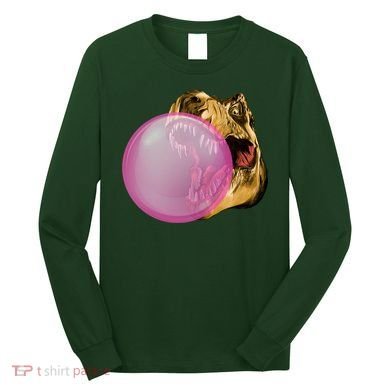 Bubble Gum T-Rex Long Sleeve Shirt