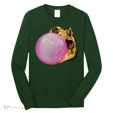 Bubble Gum T-Rex Long Sleeve Shirt