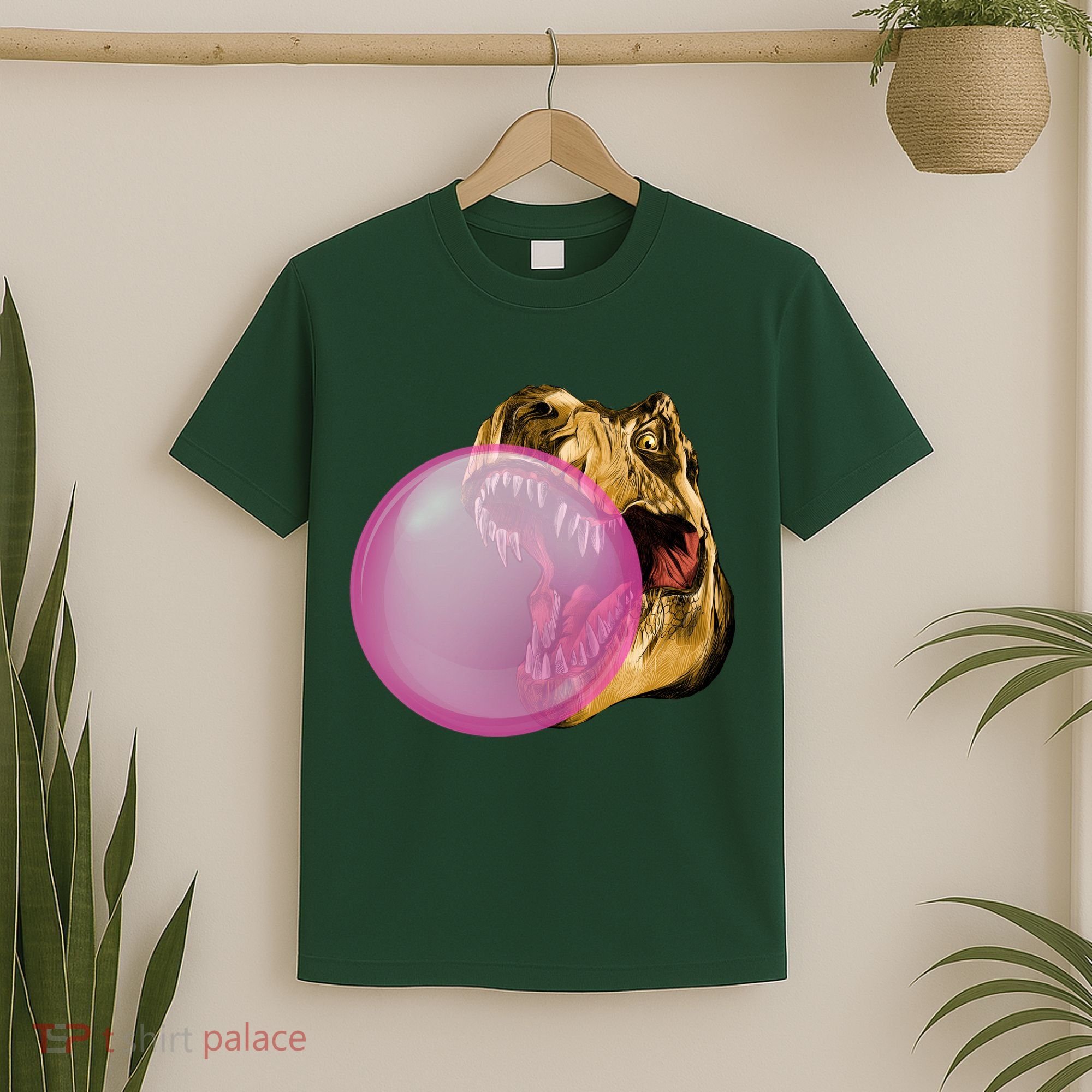 Bubble Gum T-Rex T-Shirt