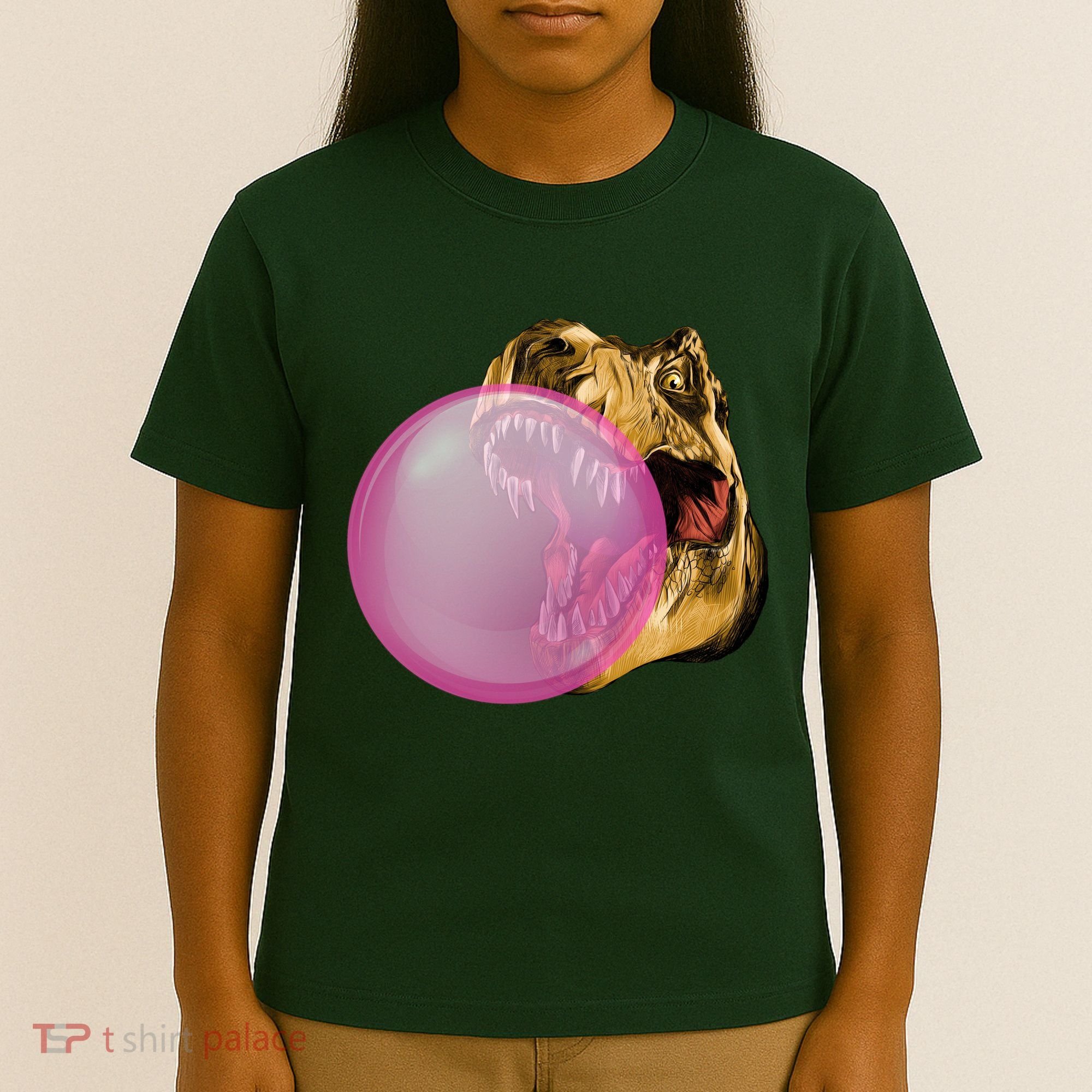 Bubble Gum T-Rex T-Shirt