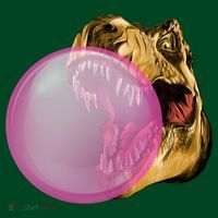 Bubble Gum T-Rex T-Shirt thumb 7