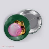 Bubble Gum T-Rex Button thumb 0