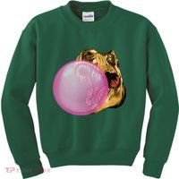 Bubble Gum T-Rex Kids Sweatshirt thumb 0